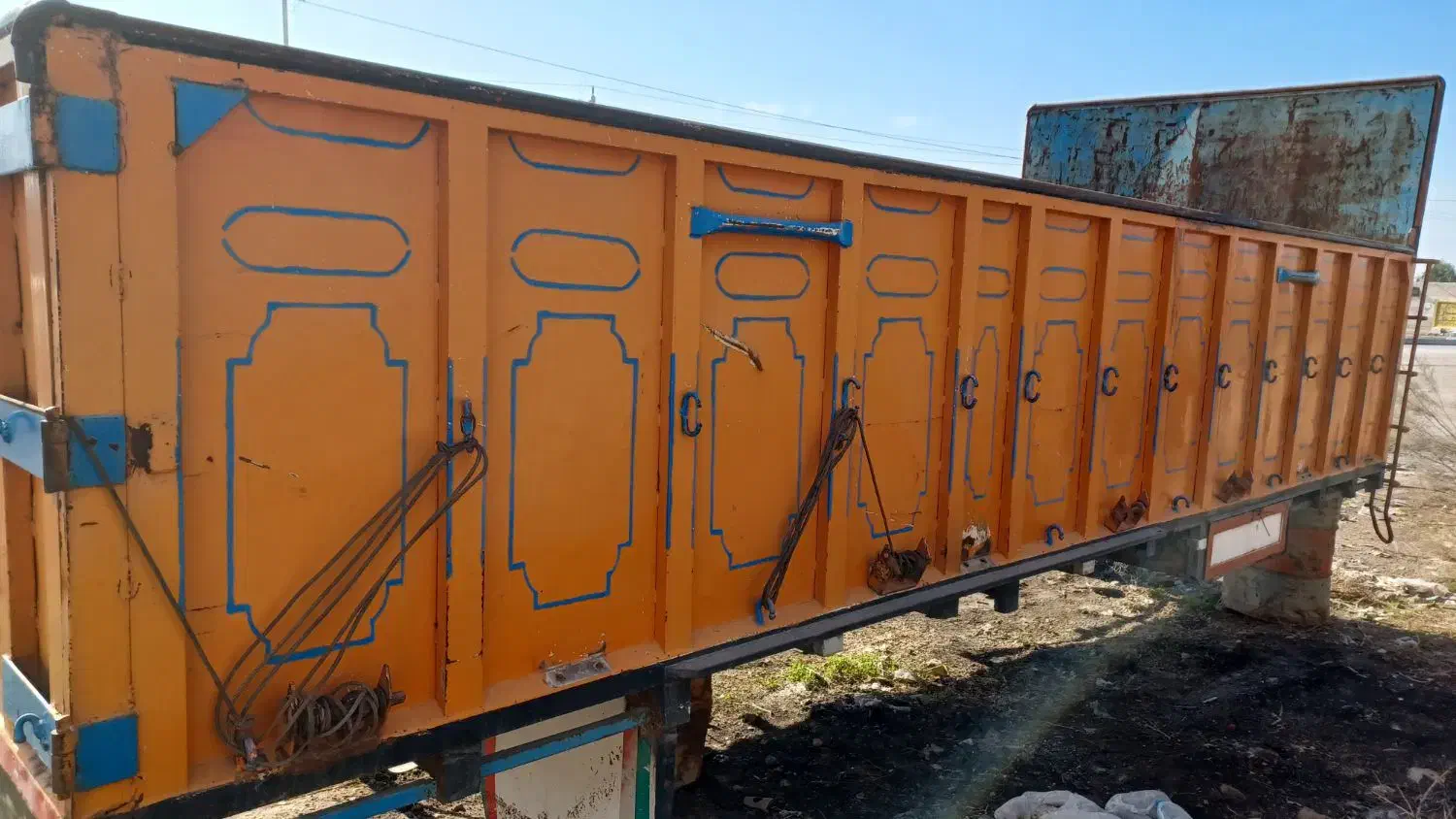 اتاق باری ده چرخ|خودرو سنگین|اهواز, زیتون کارگری|دیوار