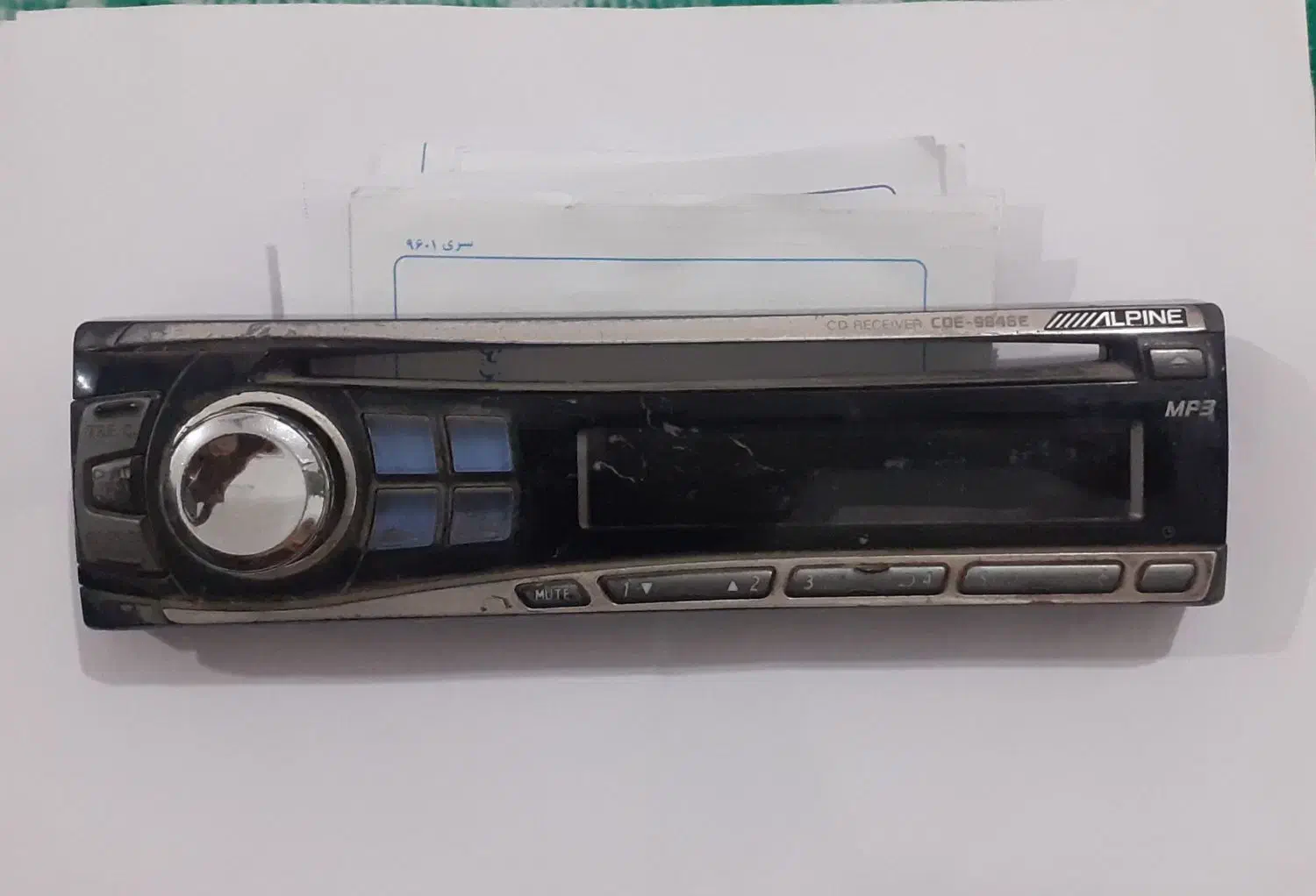 پنل رادیوپخش ALPINE مدلCDE-9845E|قطعات یدکی و لوازم جانبی|شادگان, |دیوار