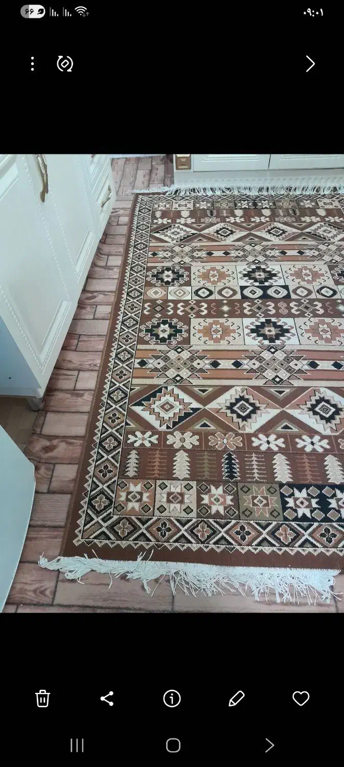 گلیم فرش آشپزخونه|گلیم، جاجیم، گبه|زنجان, |دیوار