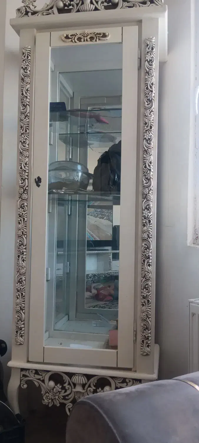 بوفه|بوفه، ویترین، کنسول|گلبهار, شهر جدید گلبهار|دیوار