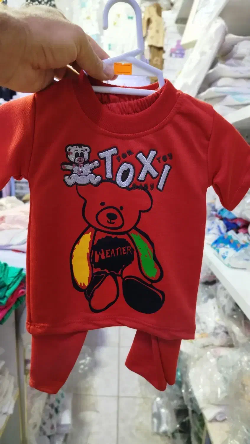 ست تیشرت‌ شلوار نوزادی طرح‌دار فقط 98 تومان|کفش و لباس بچه|مریوان, |دیوار