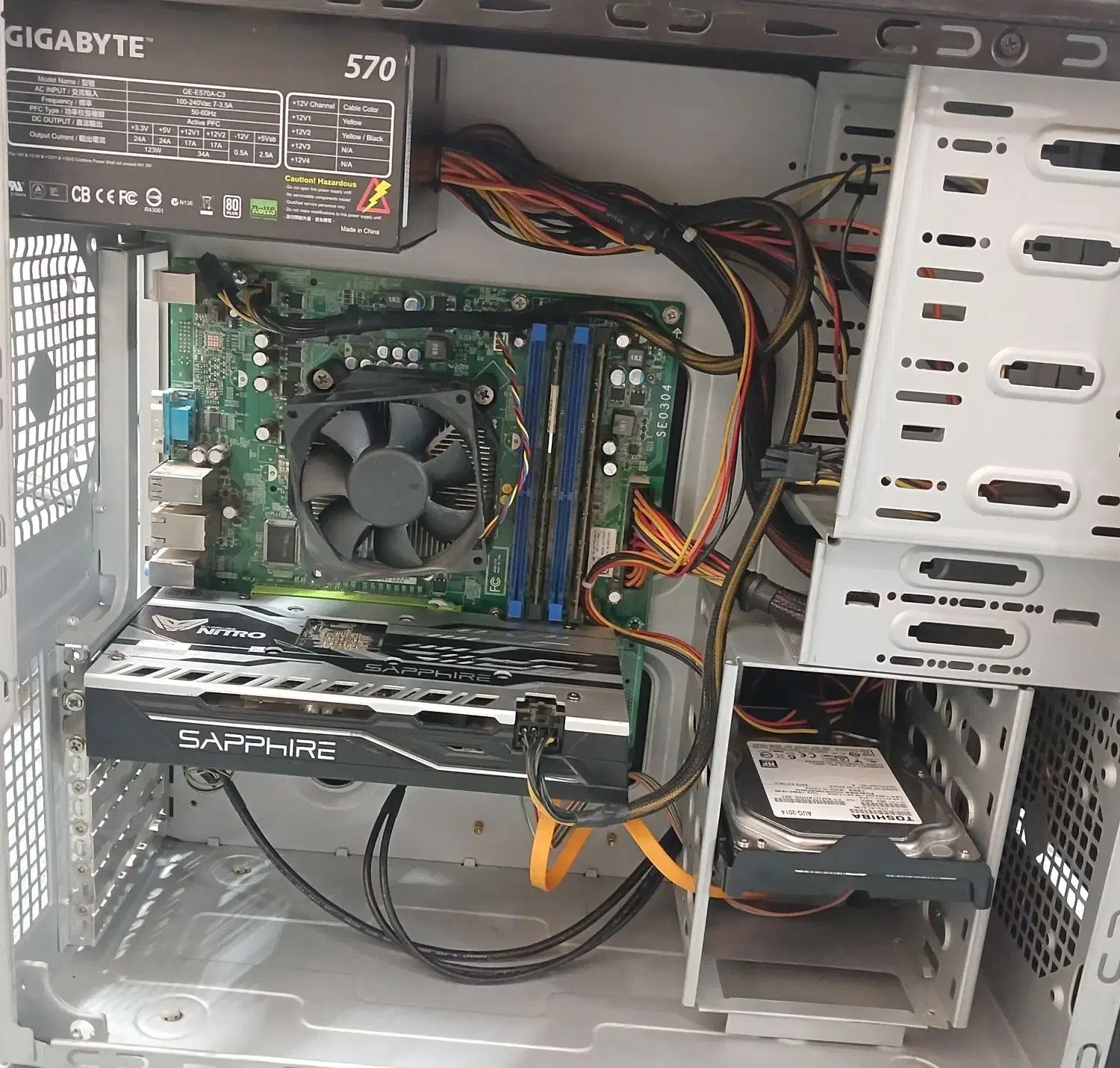 کیس گیمینگ i7 870 با RX470 4GB DDR5|رایانه رومیزی|تهران, فردوسی|دیوار