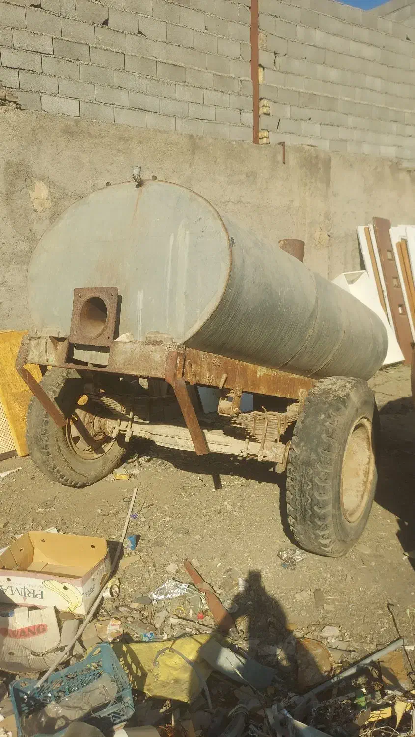 تانکر چرخ دار|ماشینآلات صنعتی|شیروان (خراسان), |دیوار