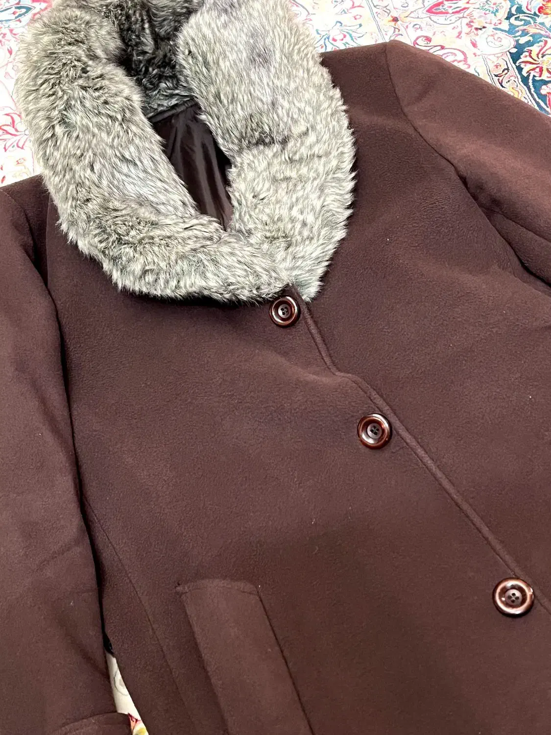 کت مردانه ی خز دار|لباس|خرم‌آباد, |دیوار