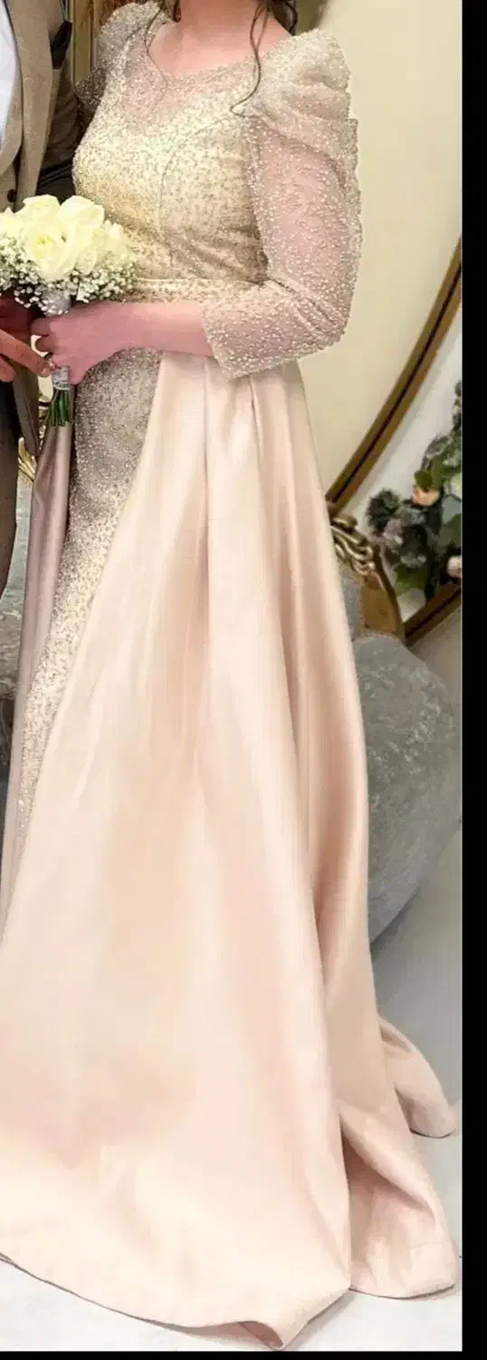 پیراهن مجلسی دو دامنه در حد نو|لباس|خرمآباد, |دیوار