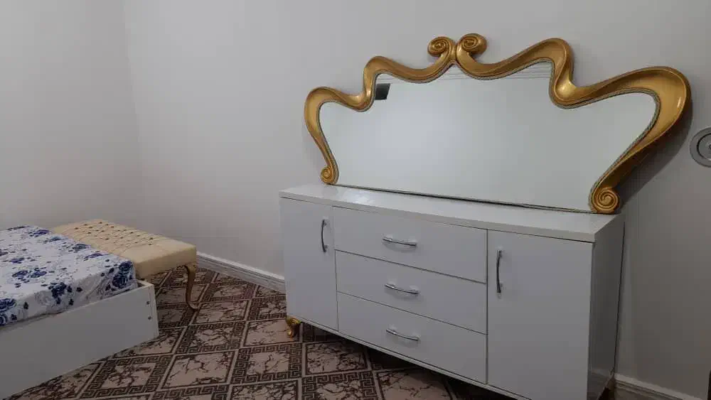 سرویس خواب تمام MDF|تخت و سرویس خواب|خاش, |دیوار