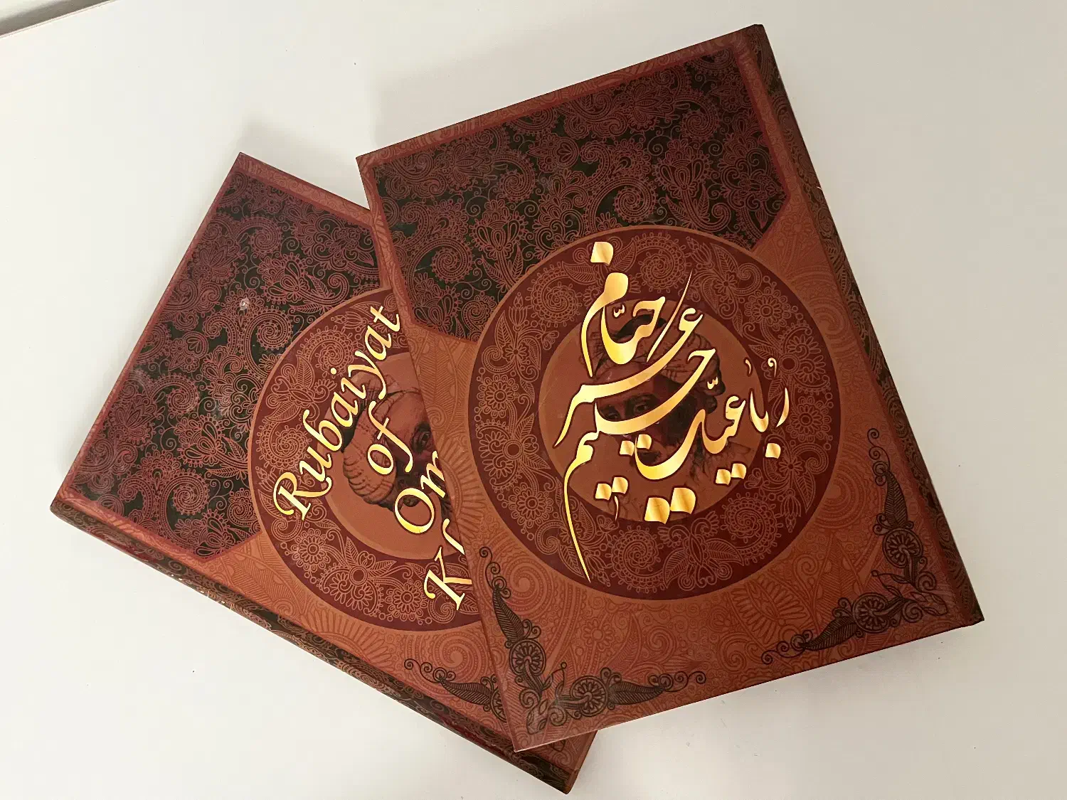 دو جلد کتاب شعر رباعیات خیام|کتاب و مجله ادبی|تهران, بلوار کشاورز|دیوار