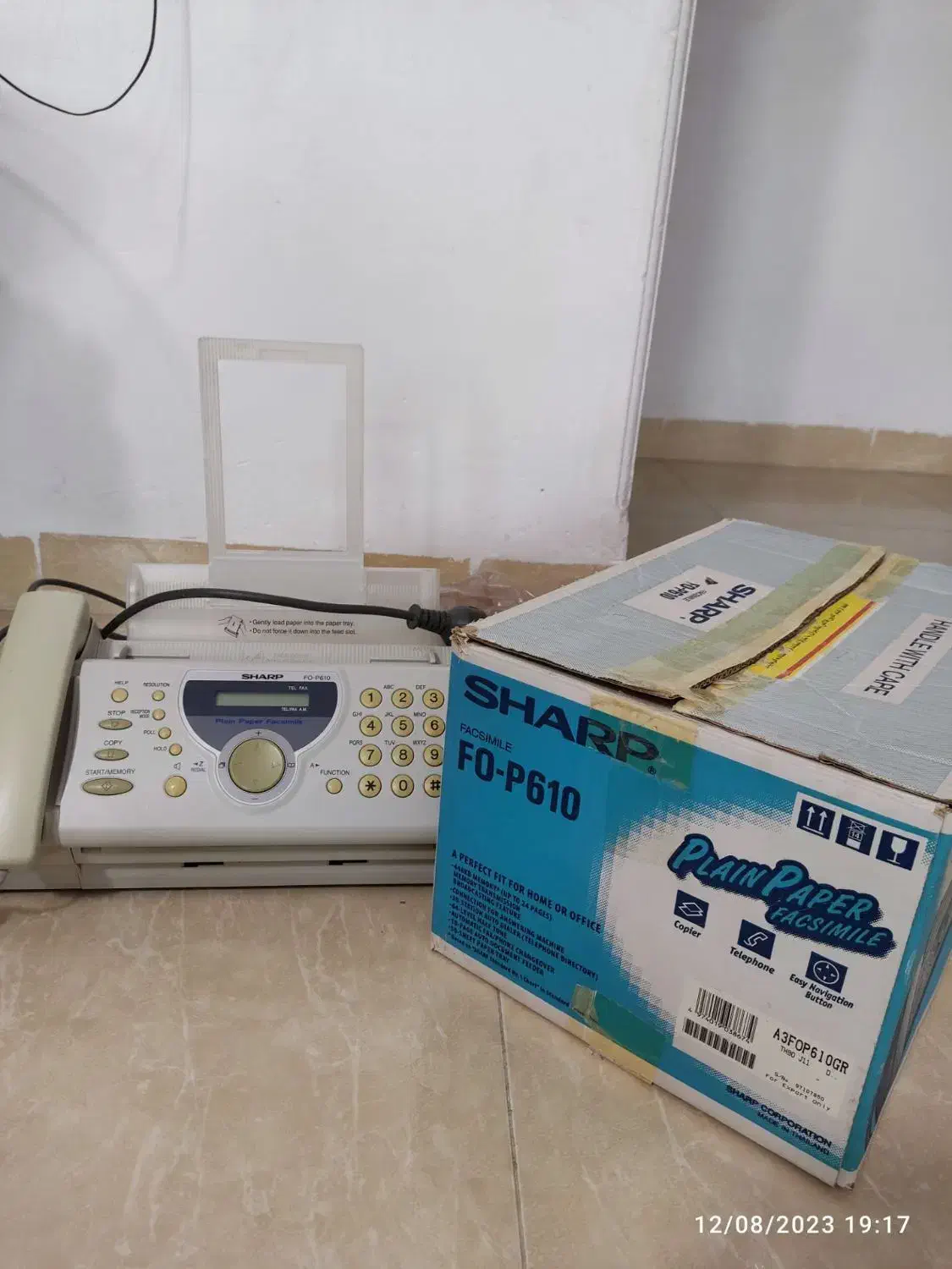 فکس ۳کاره شارپ سالم|پرینتر، اسکنر، کپی، فکس|فردیس, شهرک وحدت|دیوار