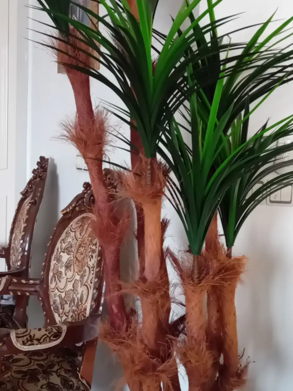 گل مصنوعی با گلدون|گل مصنوعی|اراک, |دیوار