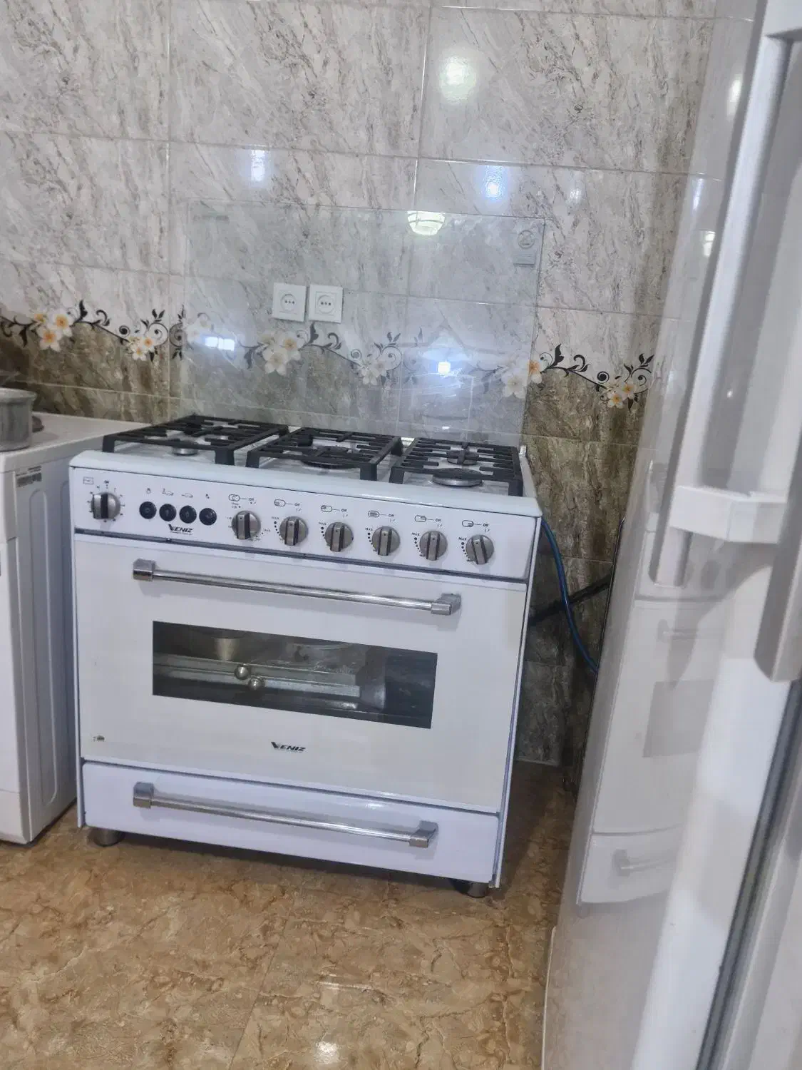 گاز فردار پنج شعله ونیز|اجاق گاز و لوازم برقی پختوپز|چمستان, |دیوار