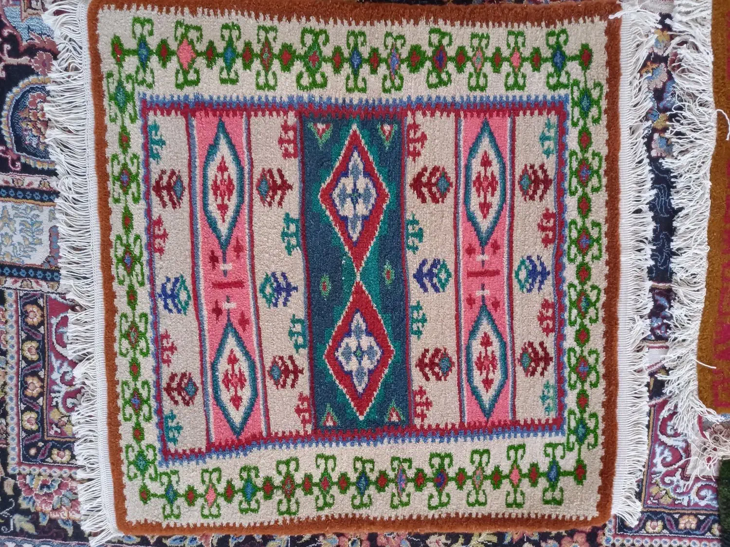 تابلو فرش و قالیچه دست بافت|فرش|خرم‌آباد, |دیوار