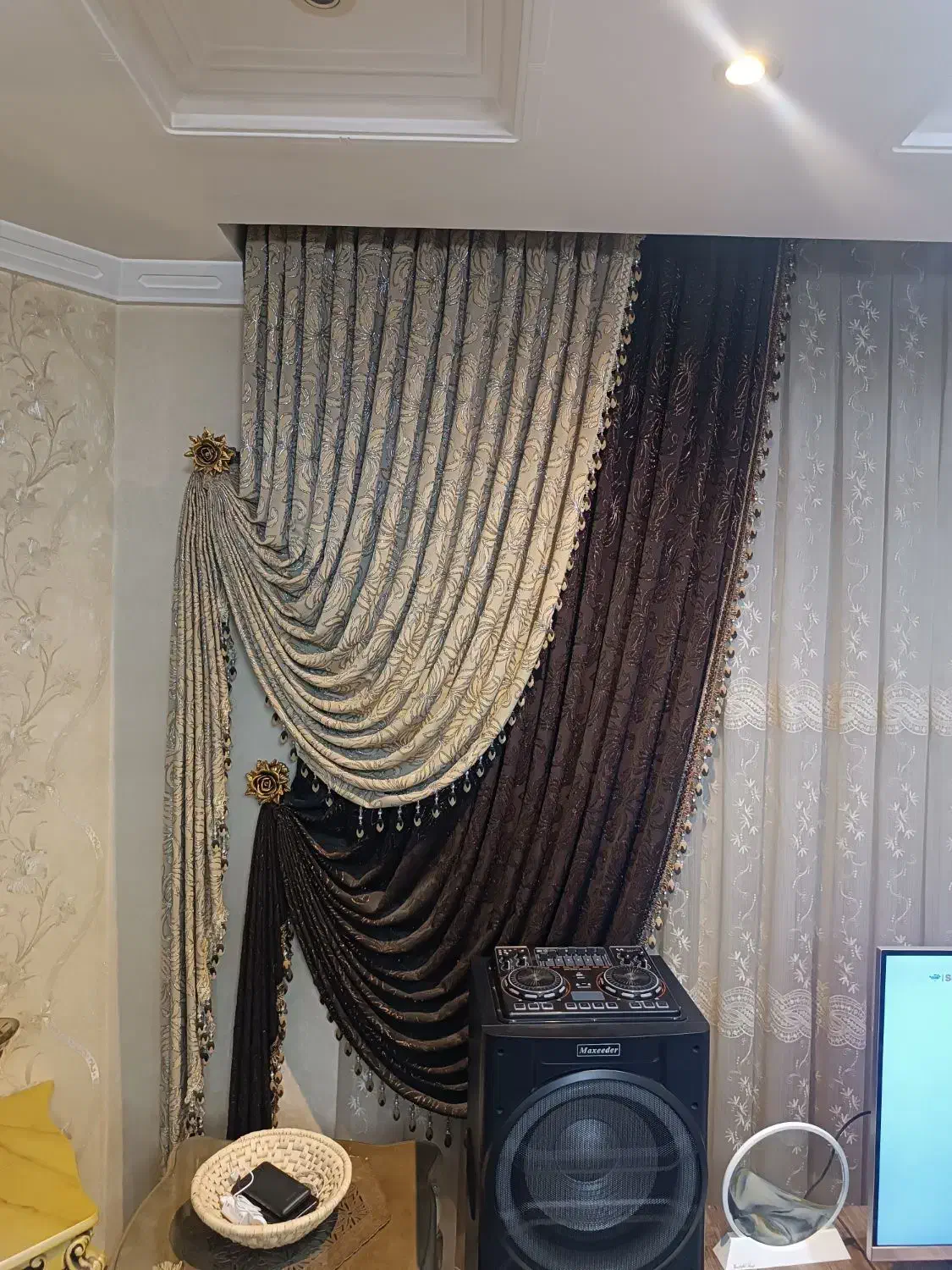 والان مخمل روسی|پرده، رانر، رومیزی|فردیس, شهرک راه آهن|دیوار