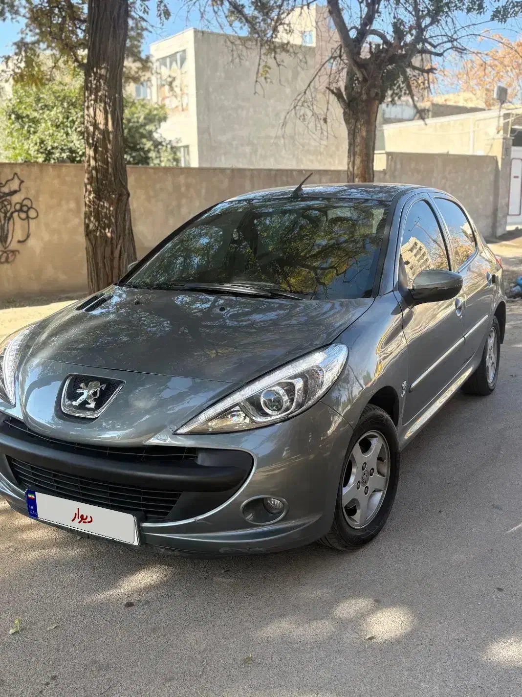 ۲۰۷ فنی سالم اتاق تعویض قانونی|خودرو سواری و وانت|سمنان, |دیوار