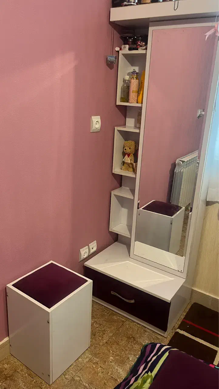 آینه قدی و میزآرایشی|مبلمان خانگی و میز عسلی|ساری, |دیوار