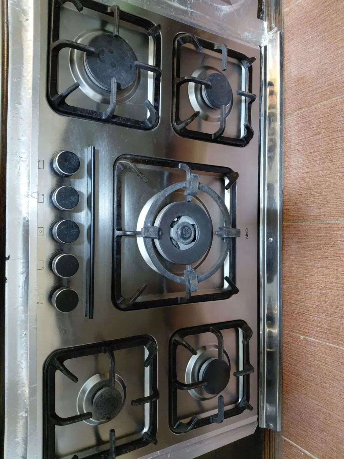 گازرومیزی استیل کن ایتالیایی تمیز|اجاق گاز و لوازم برقی پخت‌وپز|اصفهان, قائمیه|دیوار