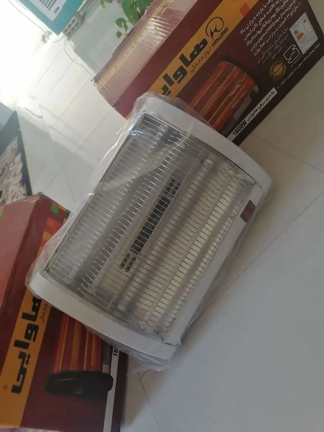 بخاری برقی فن دار|بخاری، هیتر، شومینه|شاهدشهر, |دیوار