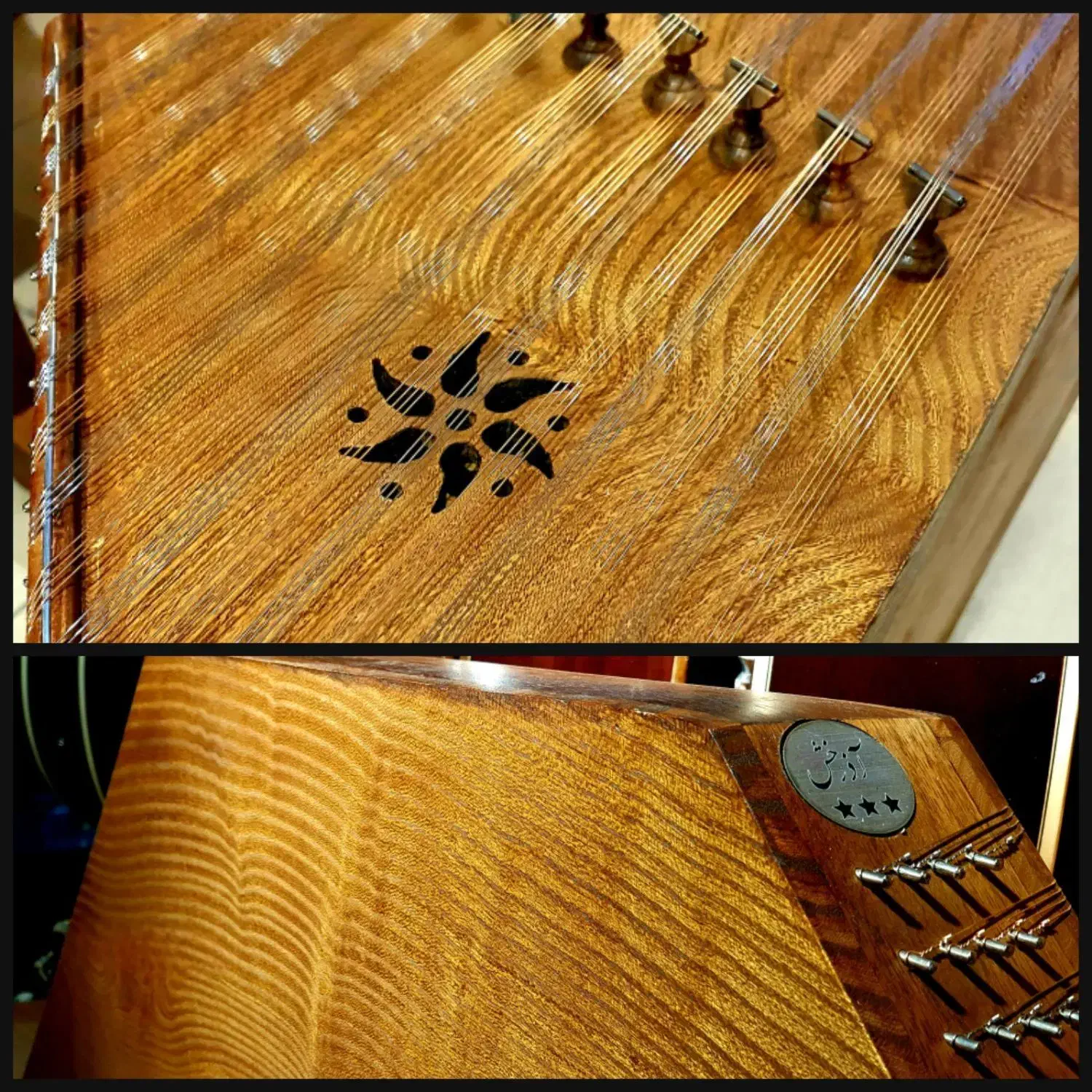 سنتور دست‌ساز اصیل گارانتی‌دار|سازهای سنتی|شیراز, قدوسی غربی|دیوار