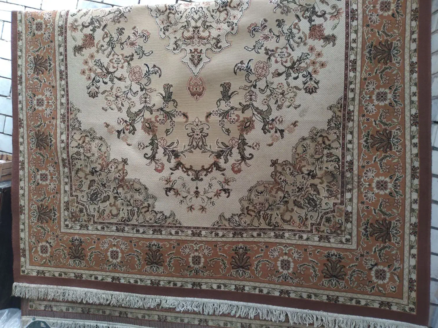 یک عددگلیم فرش ۶متری|گلیم، جاجیم، گبه|اهواز, کمپلو شمالی|دیوار