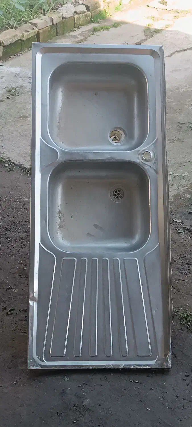 سینگ ظرفشویی|آب‌چکان و نظم‌دهنده ظروف|لنگرود, |دیوار