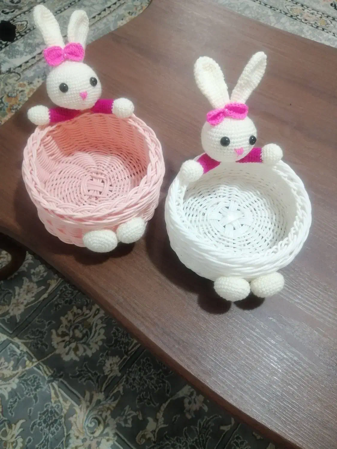 سبدهای دست بافت|صنایع دستی و سایر لوازم تزئینی|پیر بکران, |دیوار