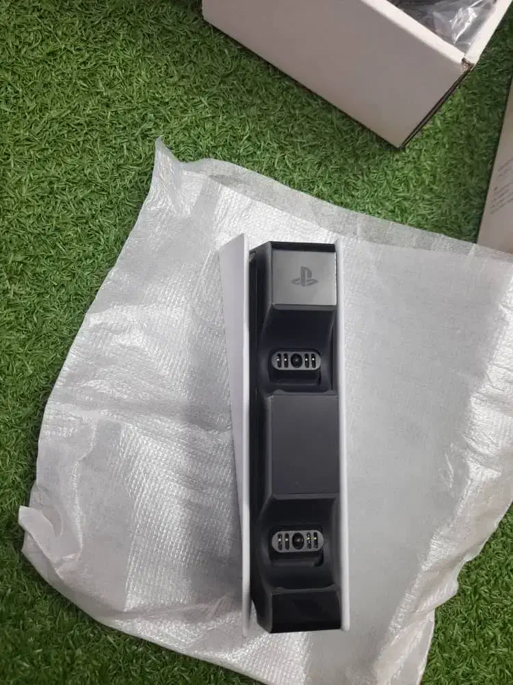 شارژر اورجینال دوال سنس ps5 اصلی درحد آک|کنسول، بازی ویدئویی و آنلاین|قائم‌شهر, |دیوار