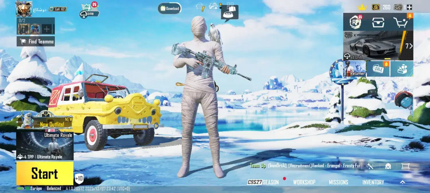 اکانت پابجی موبایل|کنسول، بازی ویدئویی و آنلاین|کوزران, |دیوار