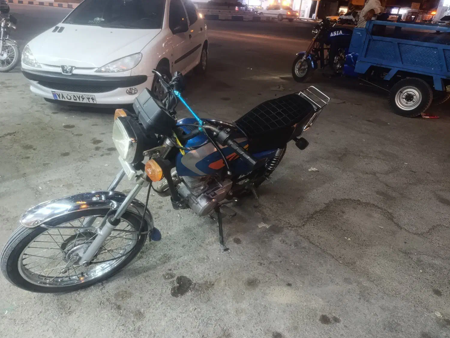 موتور ۱۲۵ مدل ۸۶|موتورسیکلت|بهبهان, |دیوار