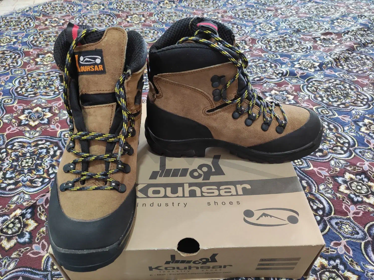 پوتین کوهنوردی ، برندکوهسار ، مدل سفارشی هرم ویژه|کوهنوردی و کمپینگ|شاهین دژ, |دیوار