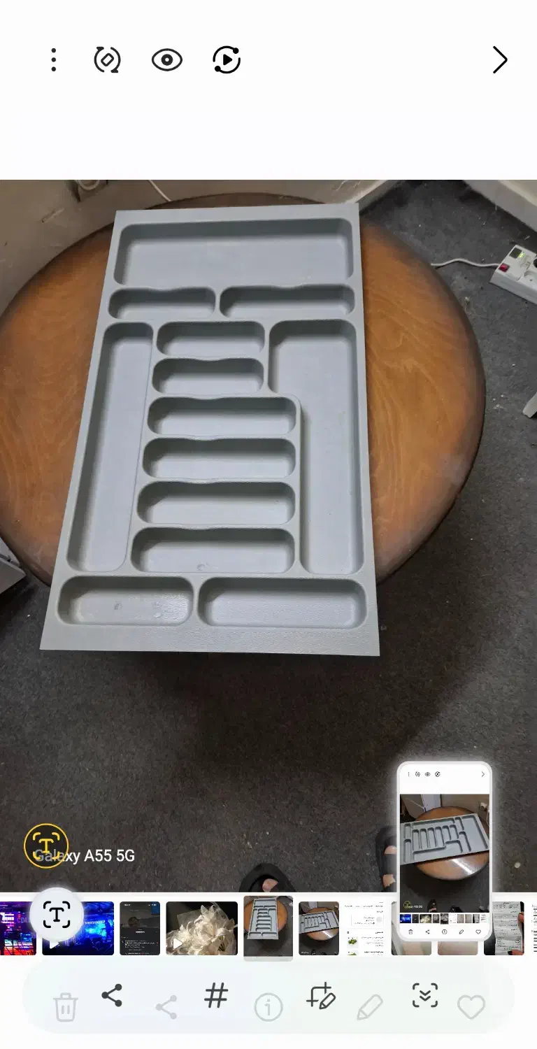 جا قاشق چنگال|آبچکان و نظمدهنده ظروف|شیراز, زرهی|دیوار