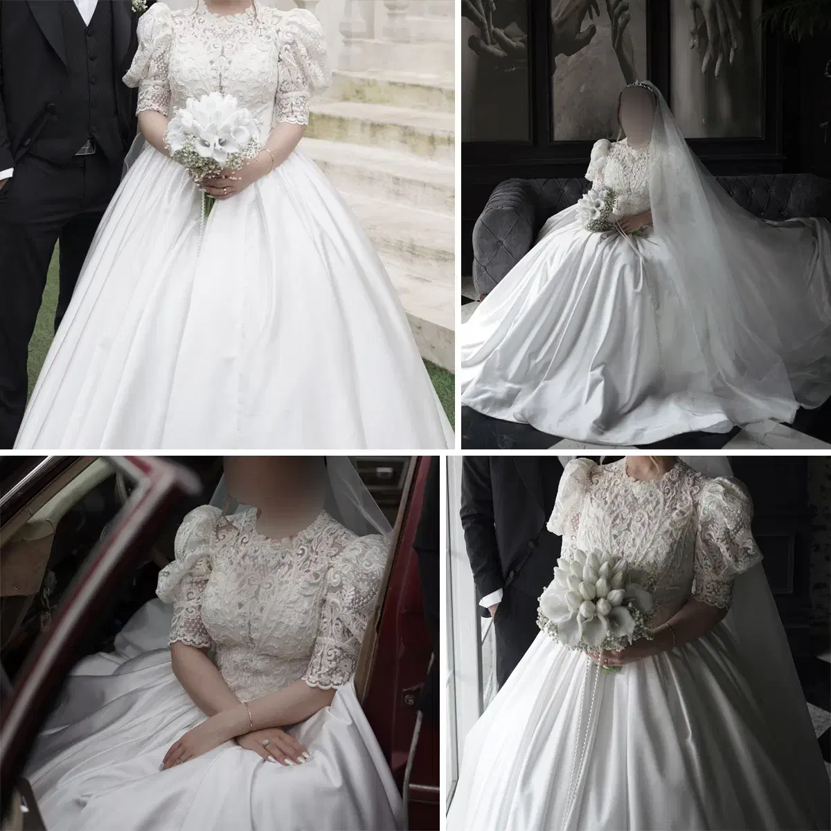 لباس عروس دست دوزی شده (سایز 38)|لباس|رشت, بوسار|دیوار