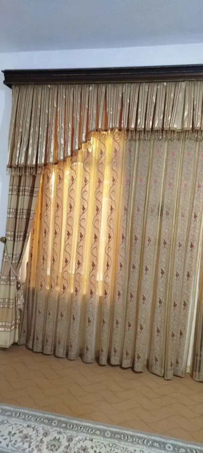 ۳تاپرده بادکور وکتیبه ب قیمت۸ملیون باعرض کلا۹متر|پرده، رانر، رومیزی|تهران, کیانشهر|دیوار