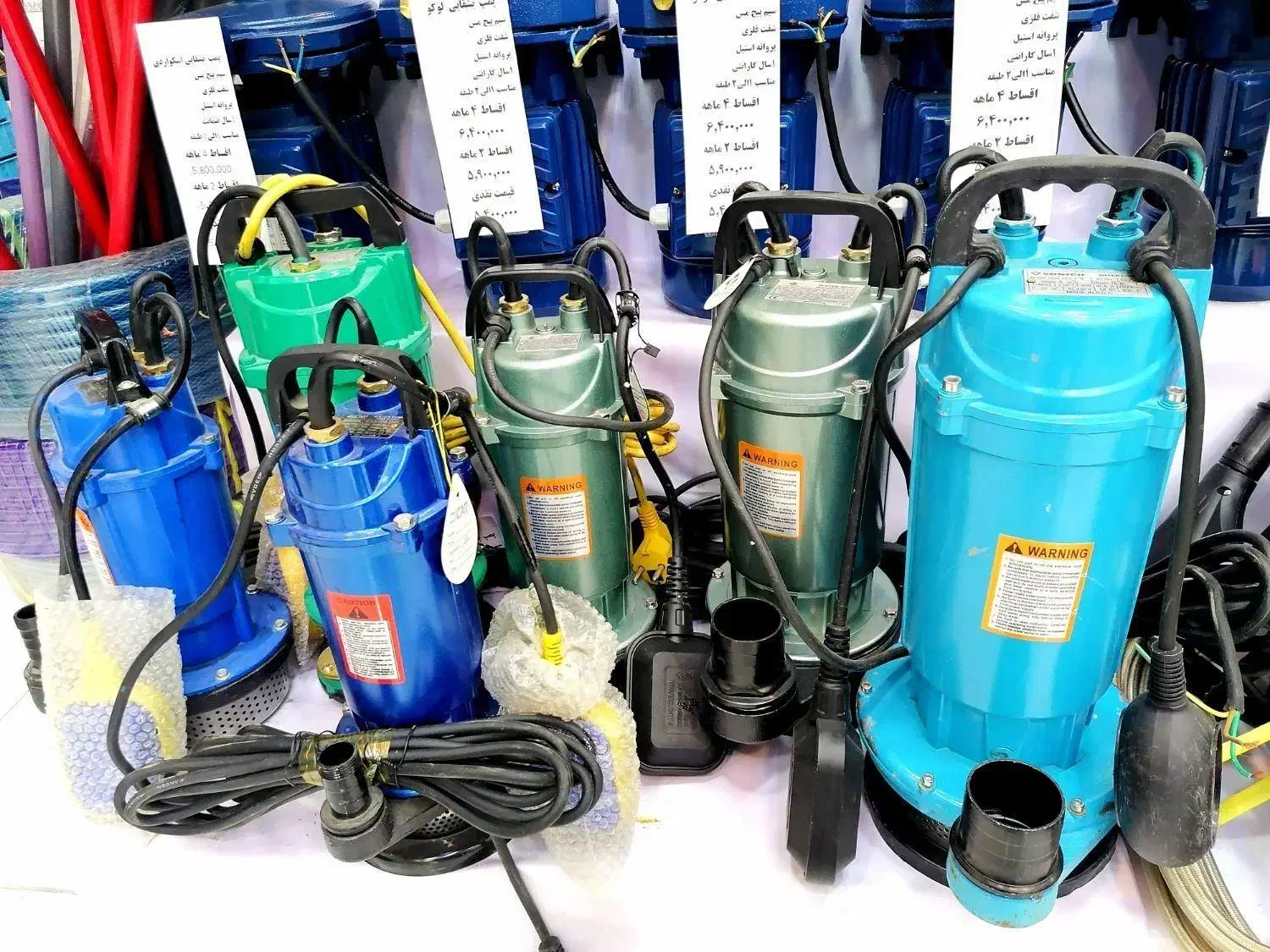 پمپ آب کفکش اتو لوله سبز برند دیزل ساز 95|مصالح و تجهیزات ساختمان|قم, ولیعصر|دیوار