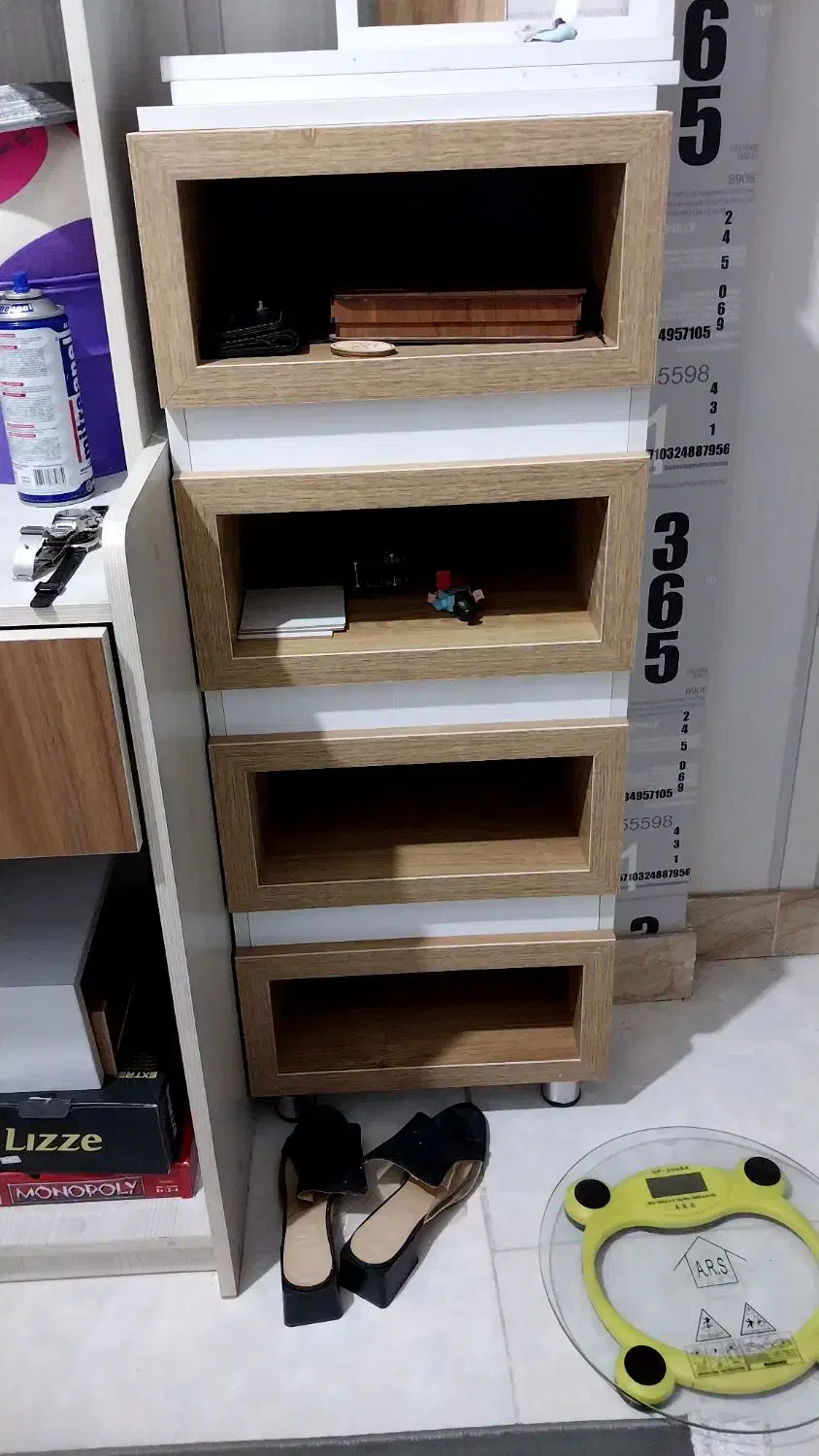 شلف استند جا گلدون|کتابخانه، شلف، قفسه‌های دیواری|محمدشهر, ولدآباد|دیوار