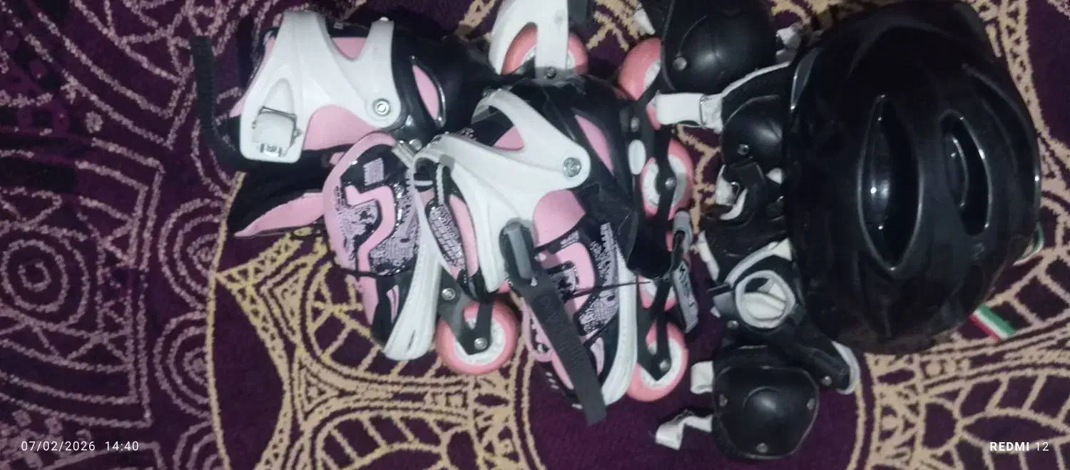 اسکیت دخترانه|دوچرخه، اسکیت، اسکوتر|قم, چهل درخت‎|دیوار