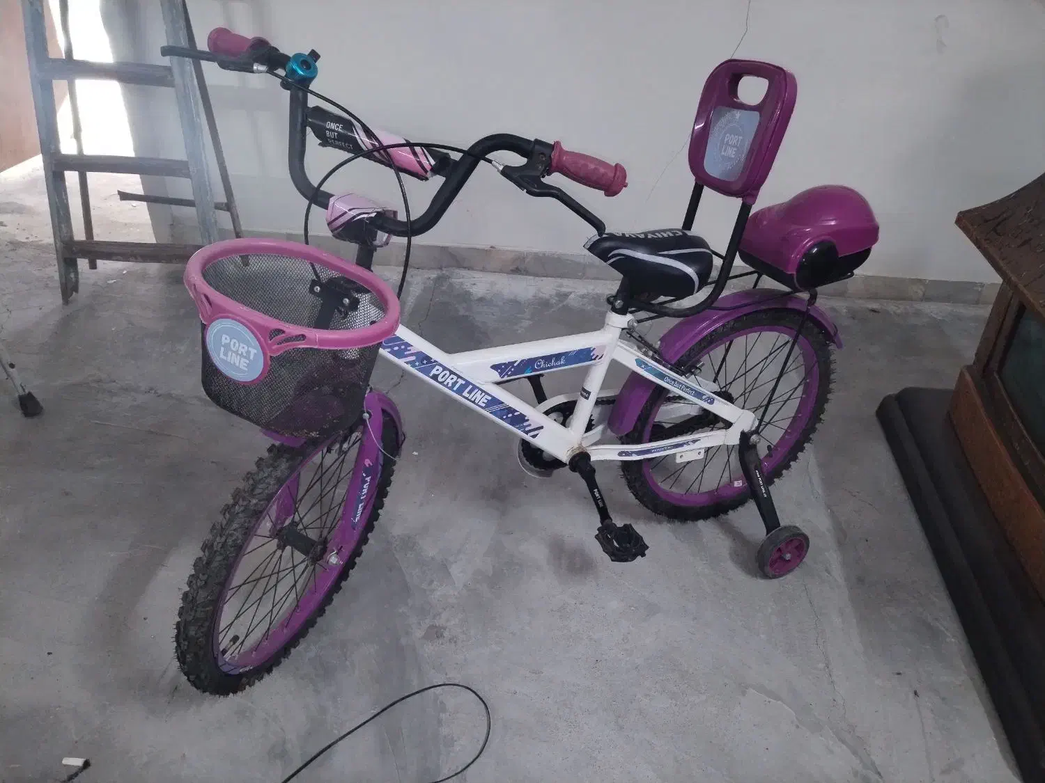 دوچرخه دخترانه|دوچرخه، اسکیت، اسکوتر|گنبد کاووس, |دیوار