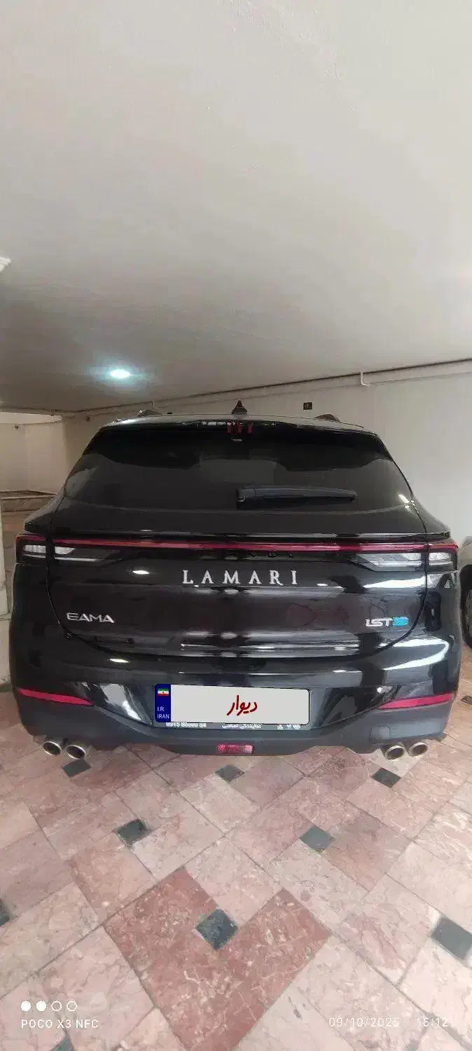 لاماری ایما مشکی مدل 1404 تحویل مرداد کارکرد4600|خودرو سواری و وانت|مشهد, هنرستان|دیوار