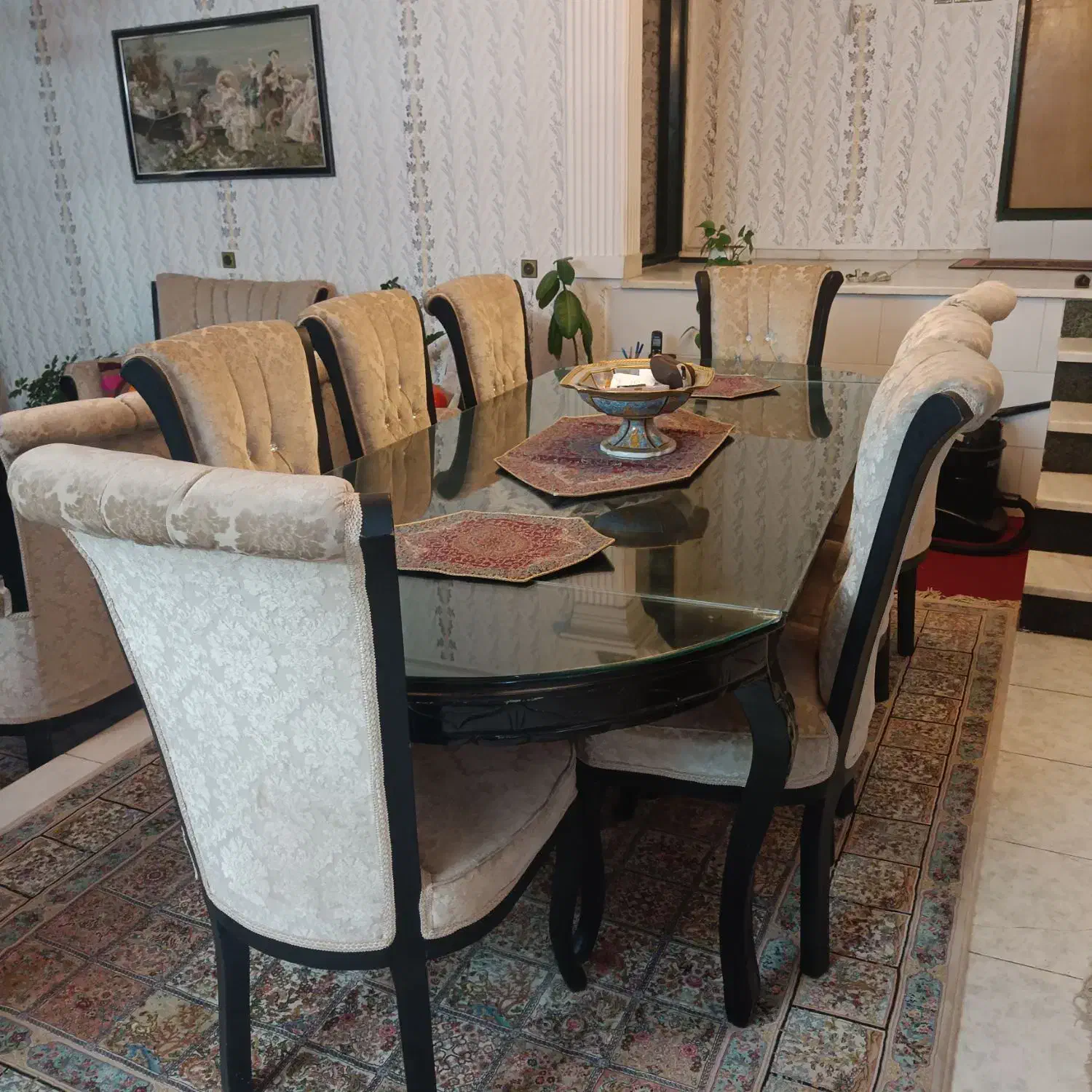 سرویس کامل مبلمان|مبلمان خانگی و میز عسلی|سیرجان, |دیوار