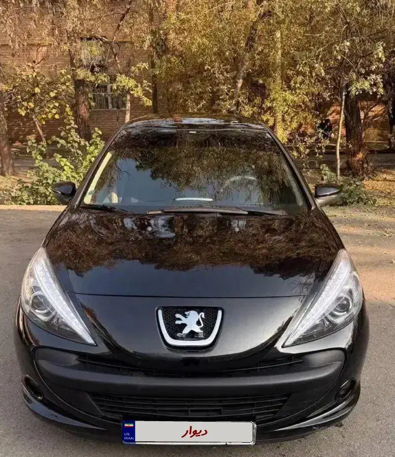 ۲۰۷پانا مشکی مدل ۴۰۳|خودرو سواری و وانت|خرمآباد, |دیوار