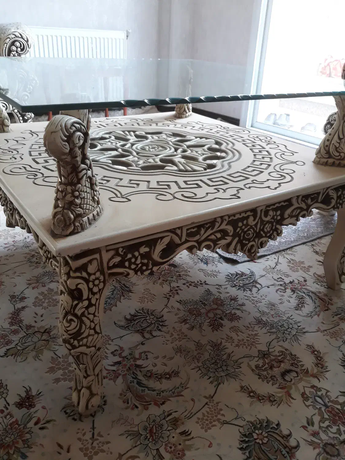 میز جلو مبلی|مبلمان خانگی و میز عسلی|اصفهان, همدانیان|دیوار