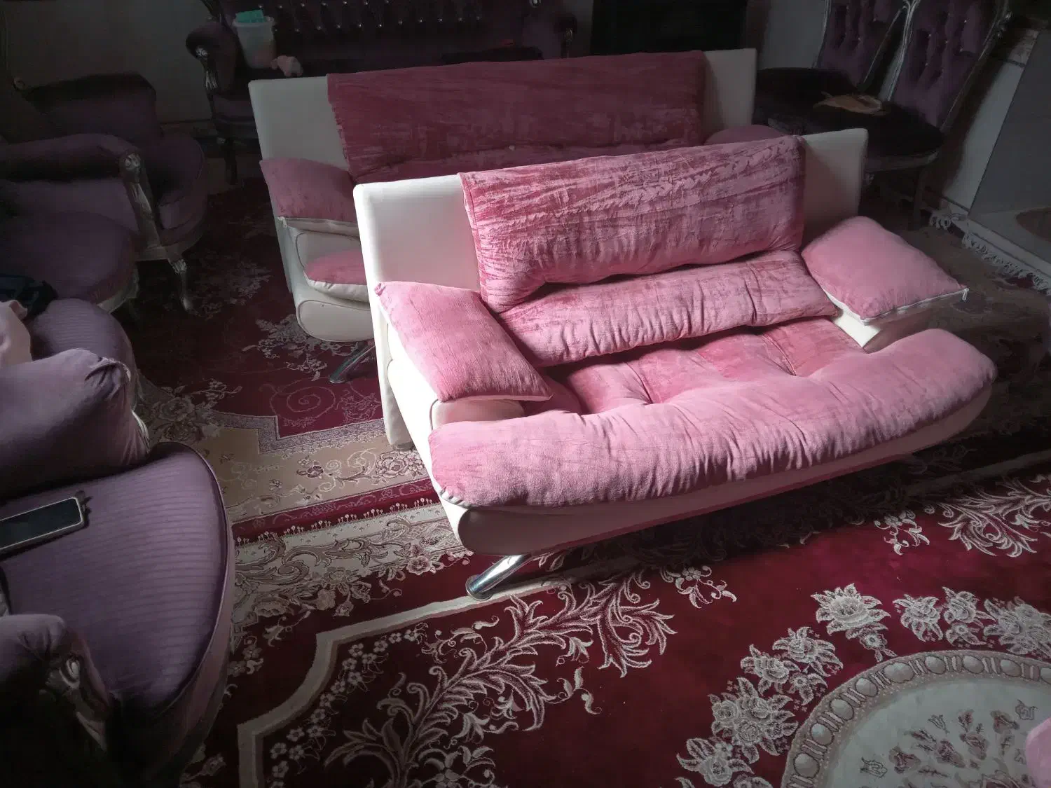 مبل راحتی ۷نفره|مبلمان خانگی و میز عسلی|بیرجند, |دیوار