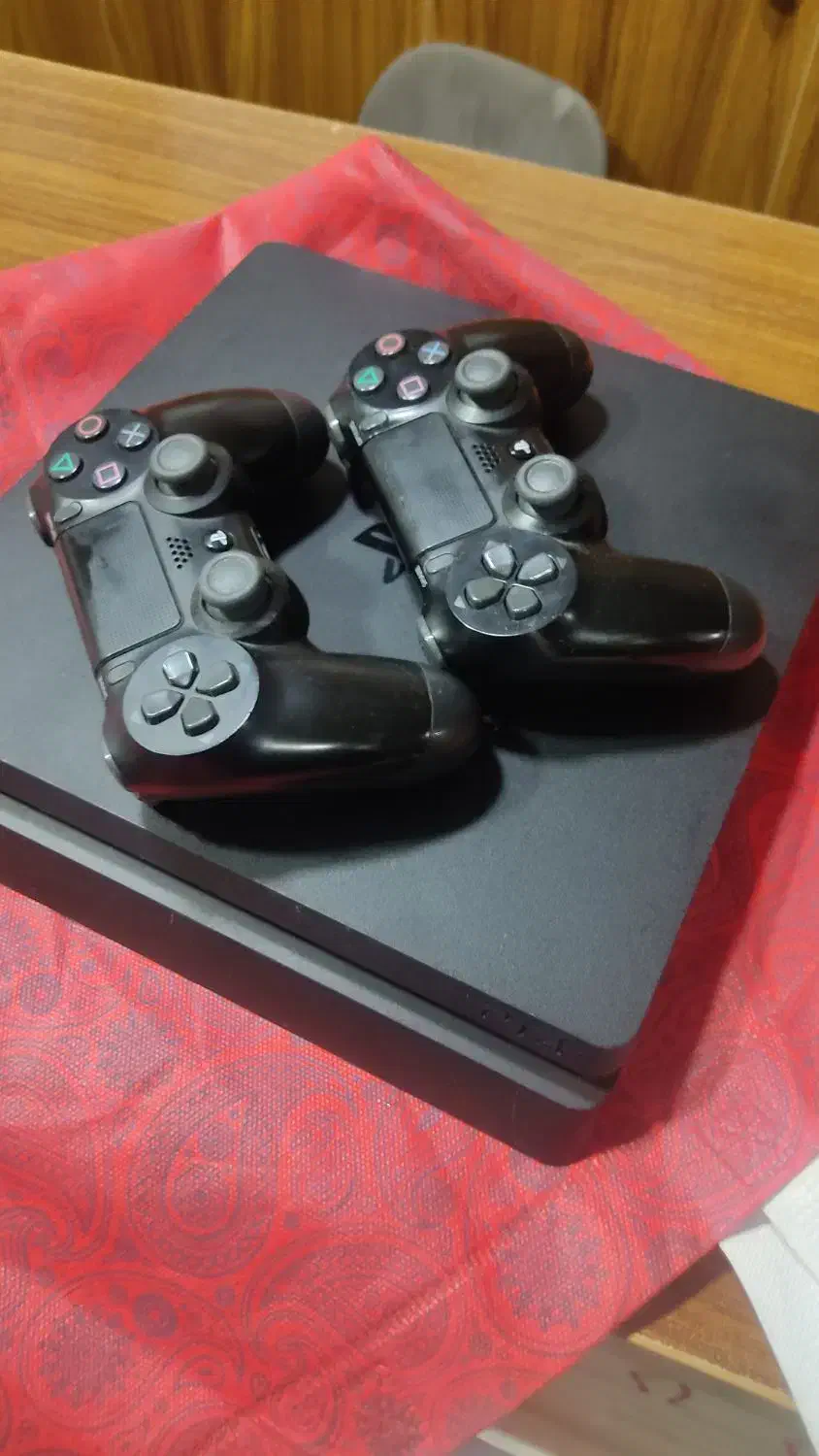 ps4 اسلیم کپی خور دو دسته اصلی|کنسول، بازی ویدئویی و آنلاین|محمودآباد, |دیوار