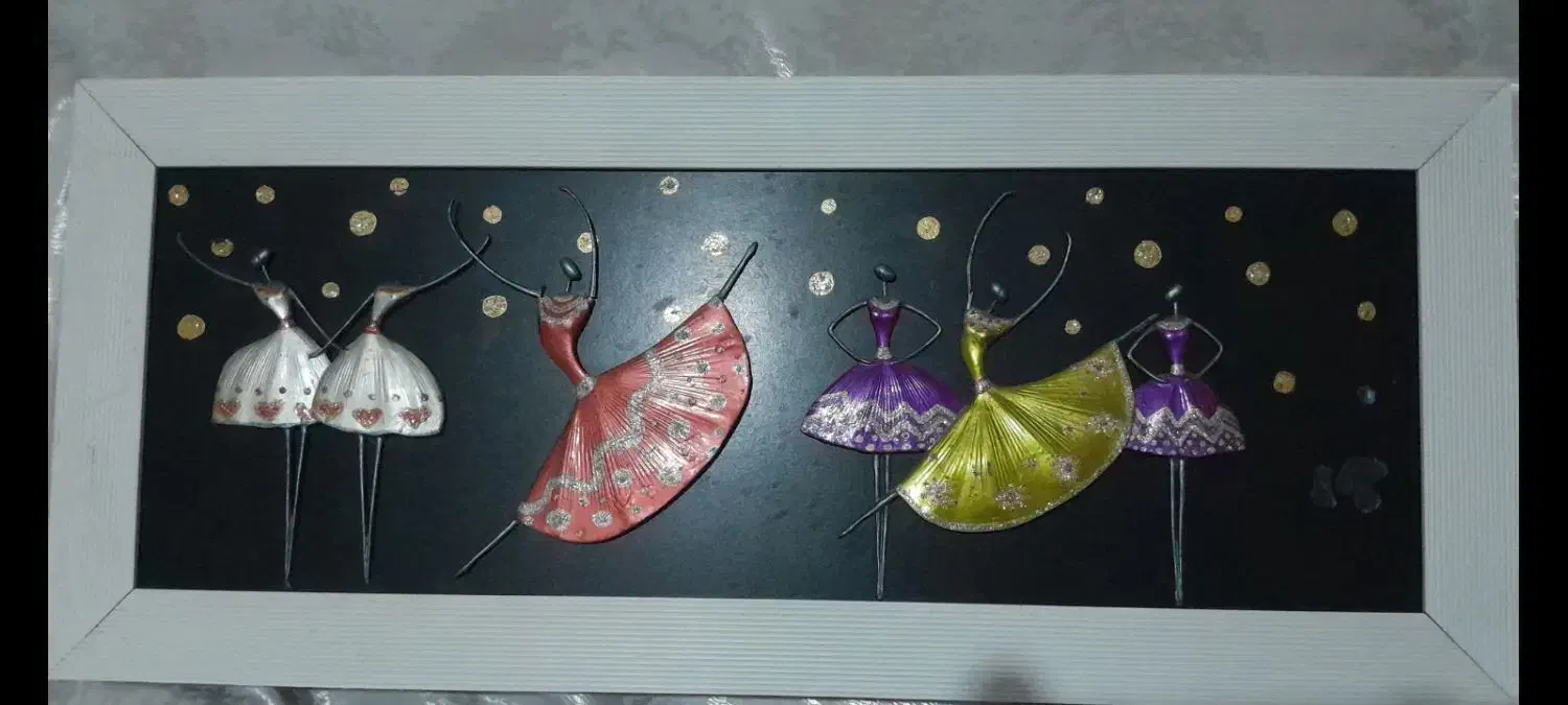 تابلو رقص باله سفال|تابلو، نقاشی، عکس|تهران, جوانمردان (اندیشه)|دیوار