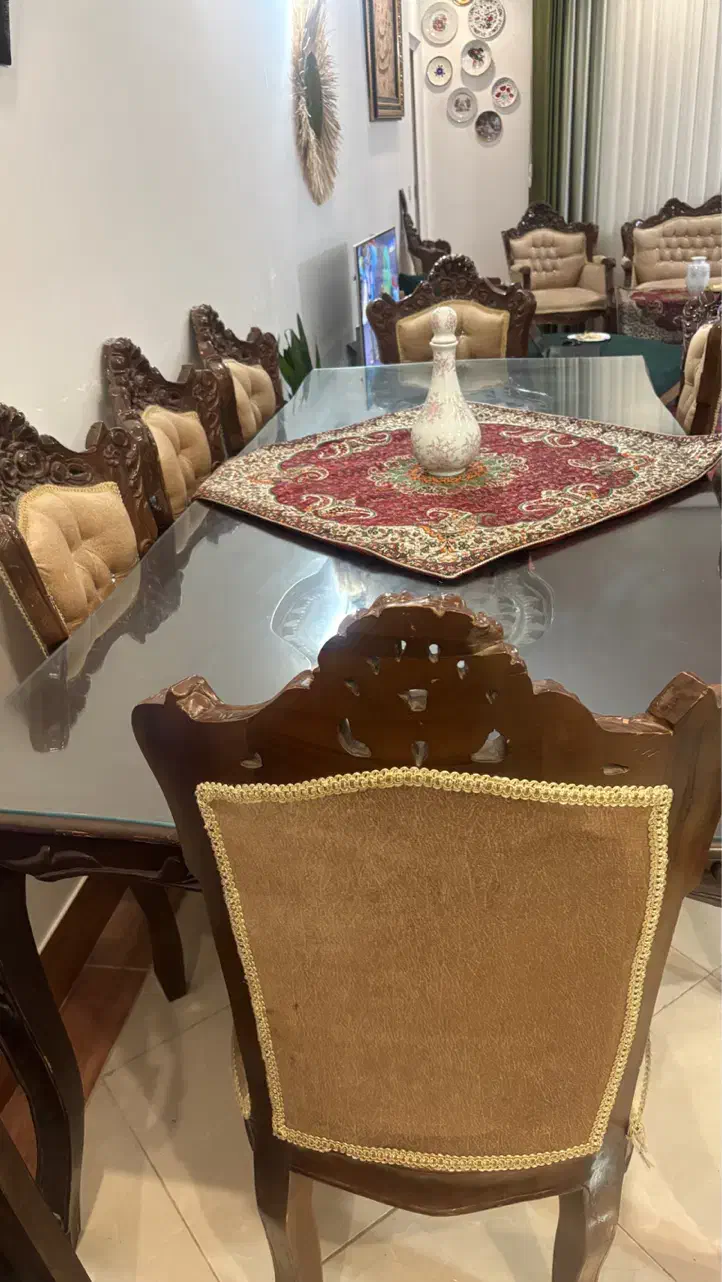میز ناهار خوری|میز و صندلی غذاخوری|قم, بنیاد|دیوار