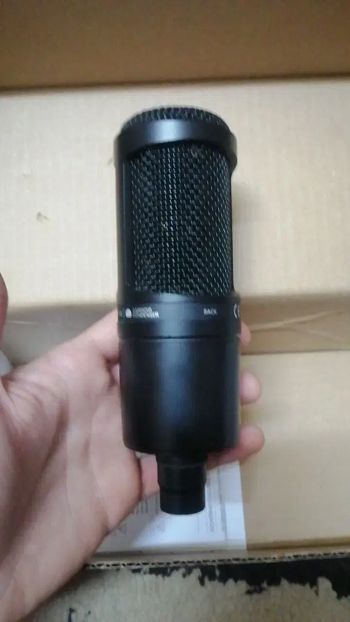 میکروفن استودیویی کاندنسر Audio-Technica AT2020|صوتی و تصویری|رشت, فلسطین|دیوار