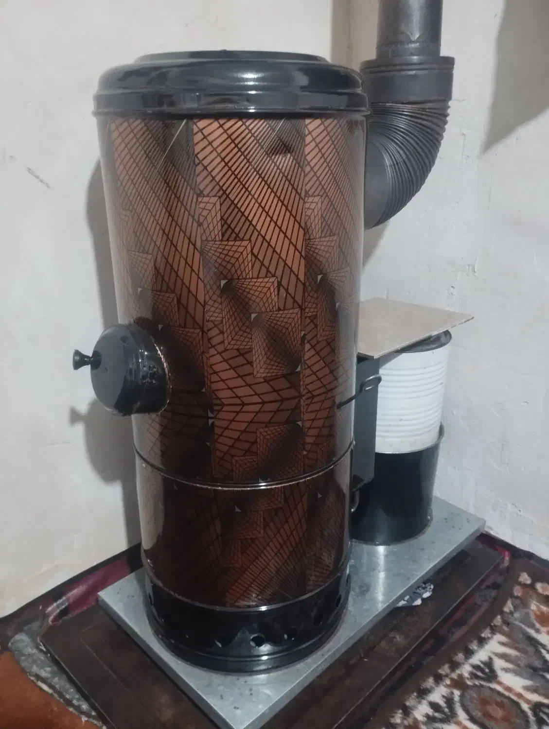 بخاری|بخاری، هیتر، شومینه|قطور, |دیوار