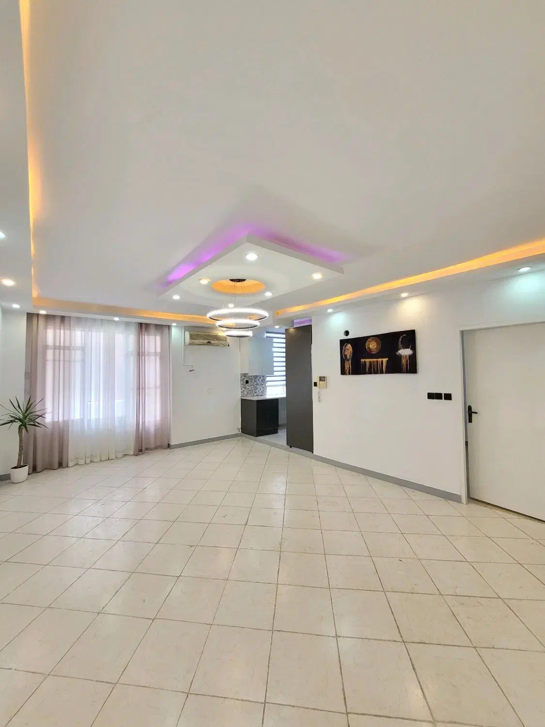 ۶۴مترسالن پرده خور+غرق نور+کم واحدی+وام دار+اندیشه|فروش آپارتمان|اندیشه, اندیشه فاز ۱|دیوار