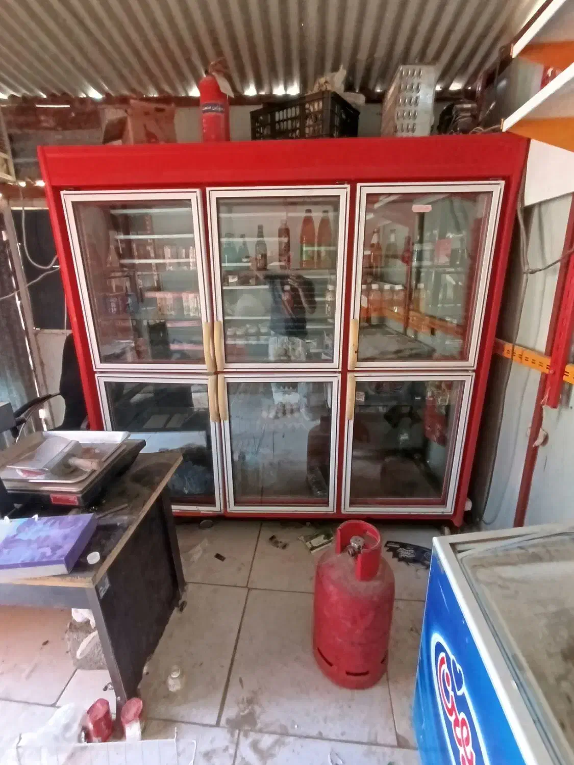 یخچال مغازه شیش در|فروشگاه و مغازه|ارزوئیه, |دیوار