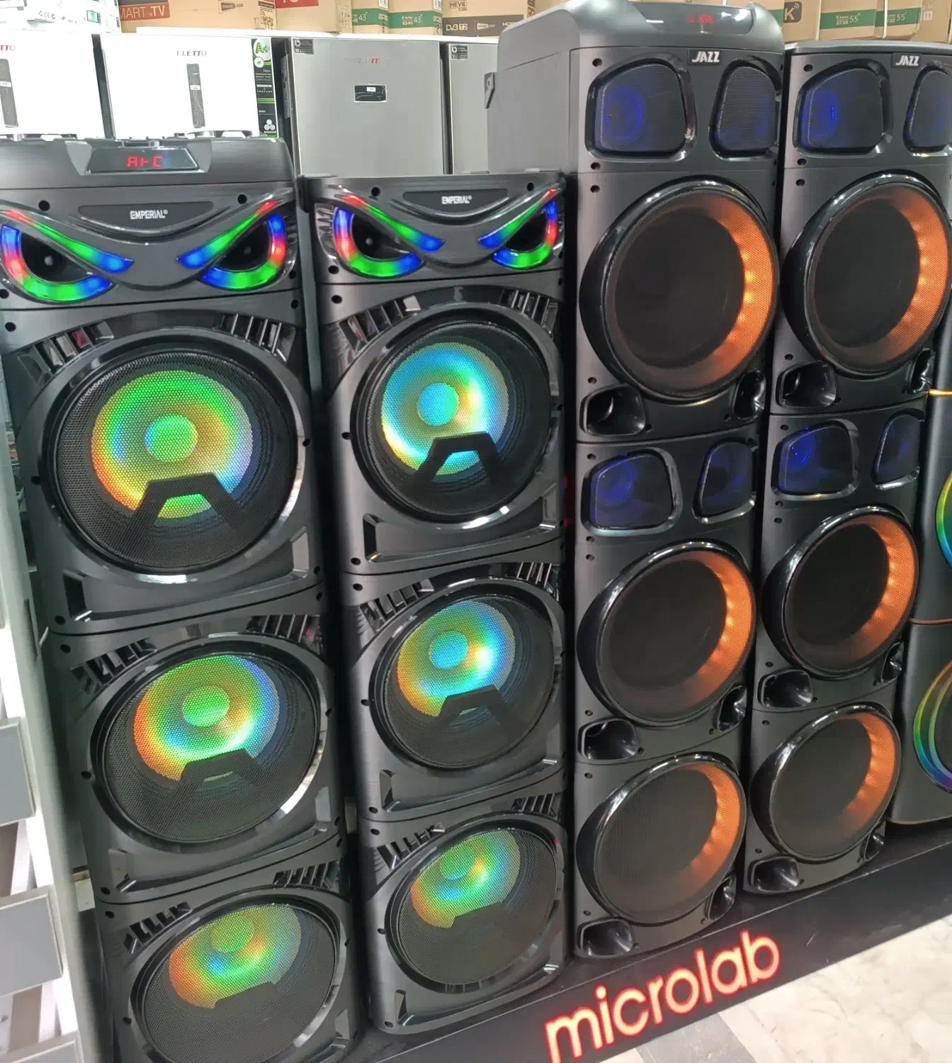 اسپیکر های خانگی و شارژی نو|سیستم صوتی خانگی|گرگان, |دیوار