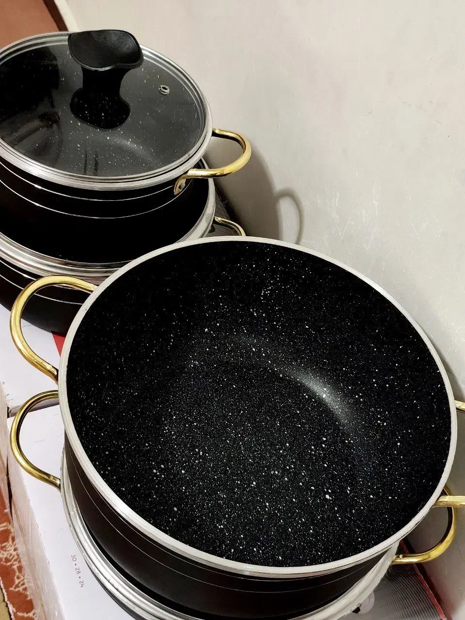 سرویس قابلمه درجه یک گرانیتی حراج شدند|ظروف پختوپز|بوکان, |دیوار