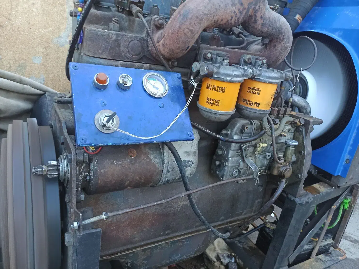 موتور رومانی ژنراتور موتورجوش دیزل جوش موتور آب|ماشین‌آلات صنعتی|همدان, |دیوار